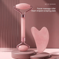 Pink Jade Roller Set